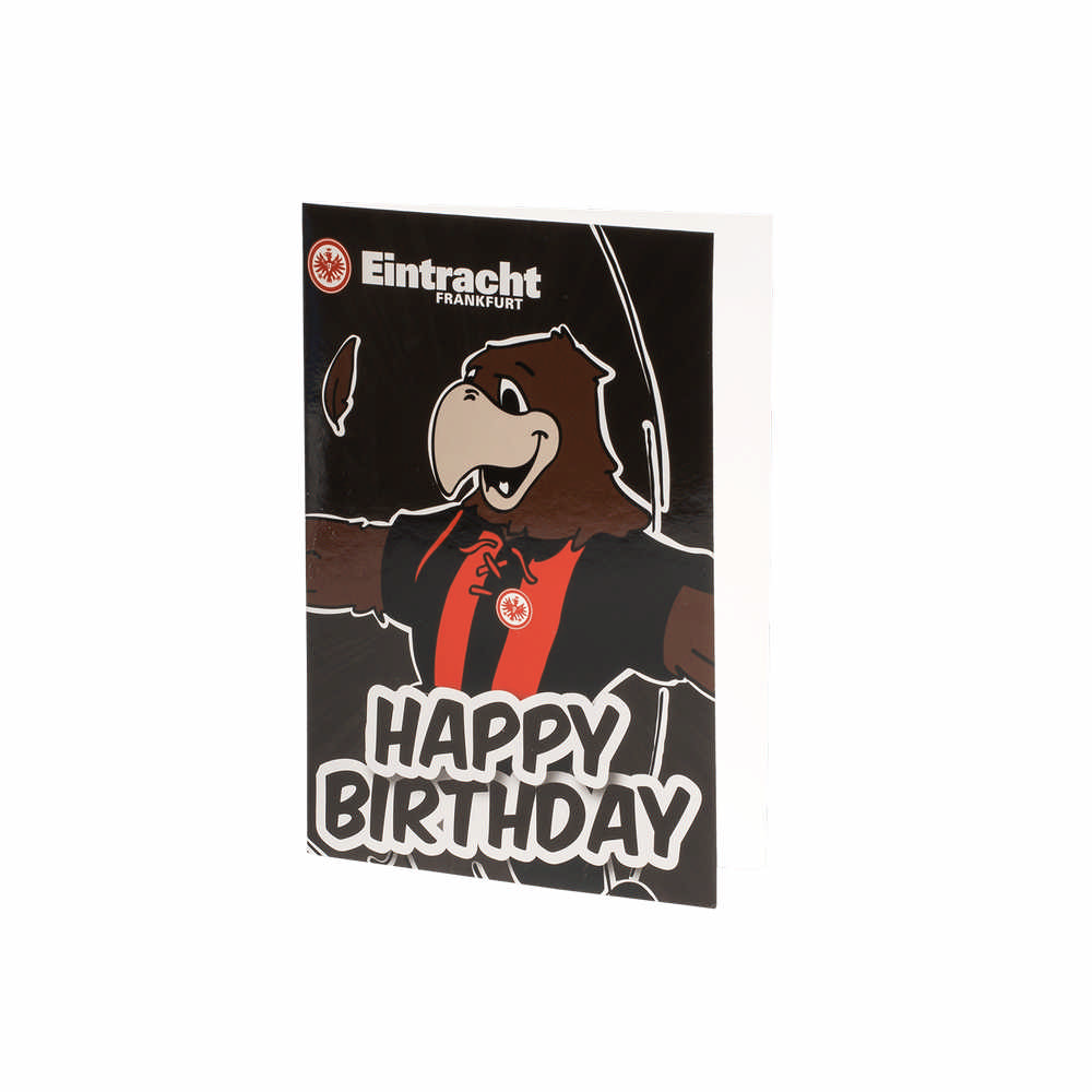 Eintracht Frankfurt Fanartikel Geschenk Karte Geburtstag Attila Happy Birthday 